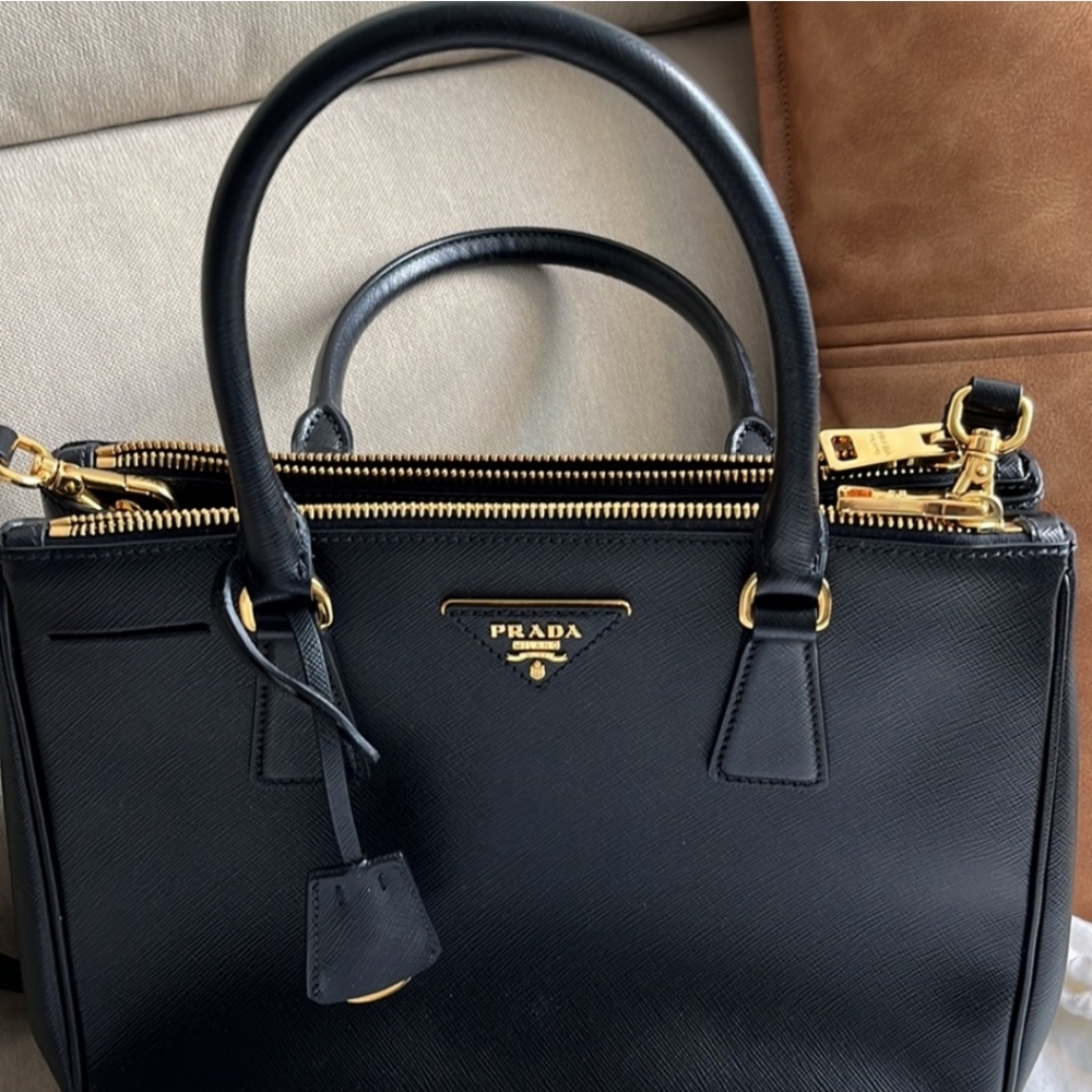 Prada Saffiano Lux Nero Bag